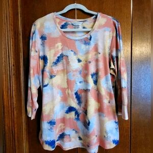 ChristopherandBanks /4 length sleeves top.